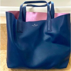 Kate Spade Navy and Pink Tote